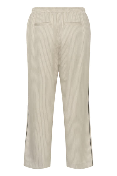 KCsirana Pants Beige melange / Black stripe - - 10584022 Thumbnail