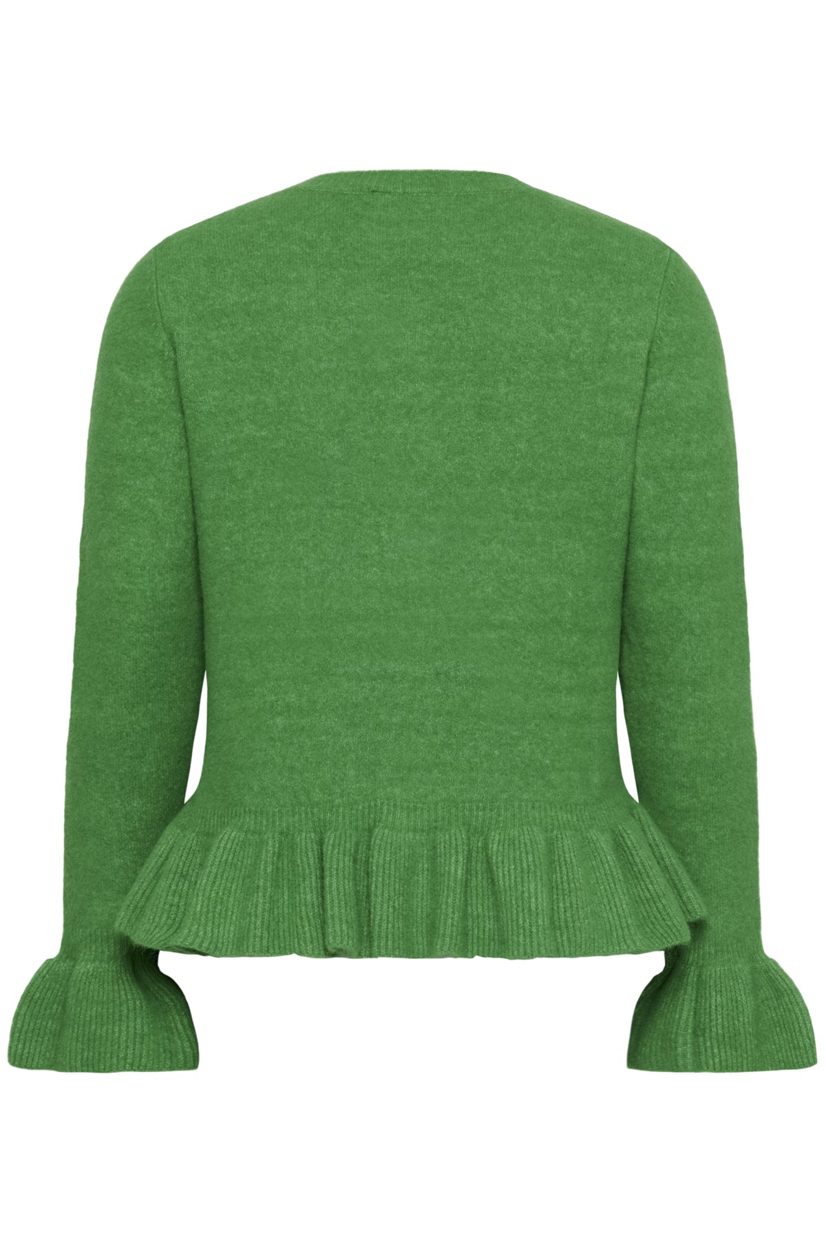 KCemmi Frill Cardigan Bright Green Melange - 1555341 - 10584024