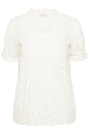 KCdina Blouse Chalk - 110602 - 10584026