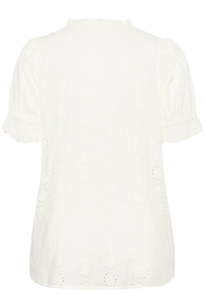 KCdina Blouse Chalk - 110602 - 10584026 Thumbnail