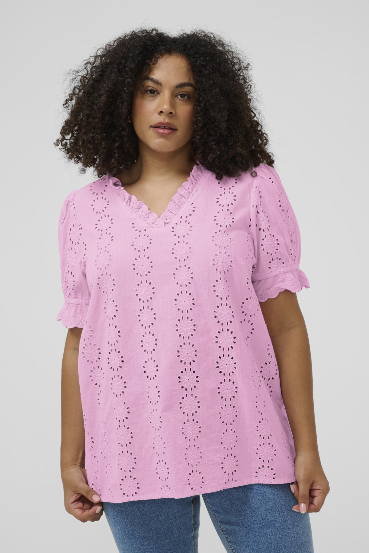 KCdina Blouse Pink Frosting - 152218 - 10584026