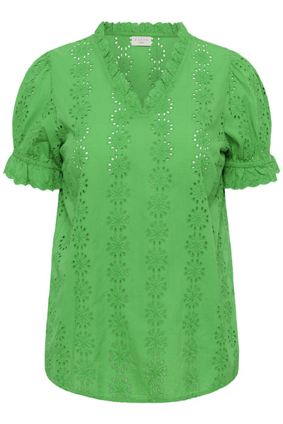 KCdina Blouse Bright Green - 155534 - 10584026 Thumbnail