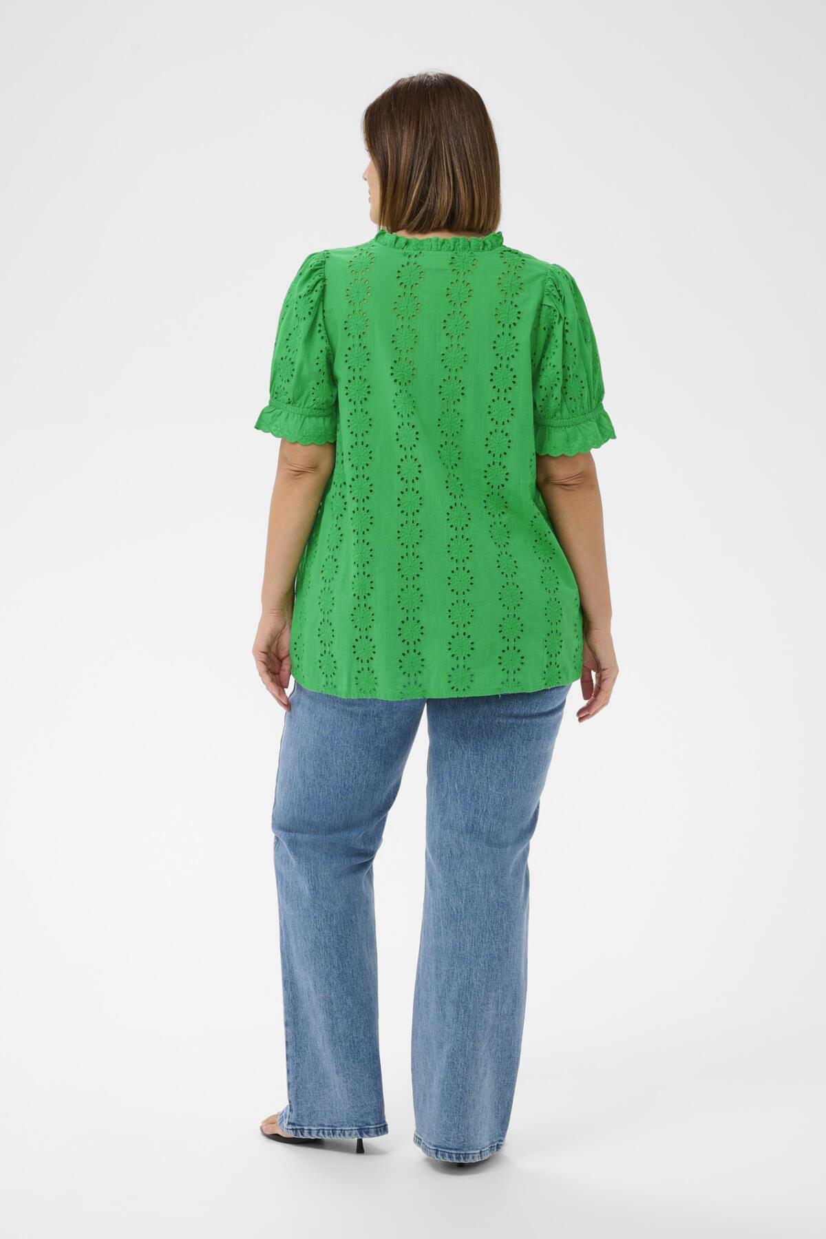 KCdina Blouse Bright Green - 155534 - 10584026