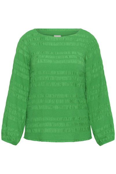 KCjourtney Blouse Bright Green - 155534 - 10584027 Thumbnail