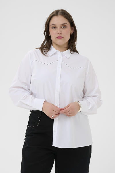 KCjanni Shirt Optical White - 110601 - 10584033 Thumbnail