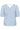 KCcarlee Short SL Blouse White Blue Embroidery Stripe - - 10584034