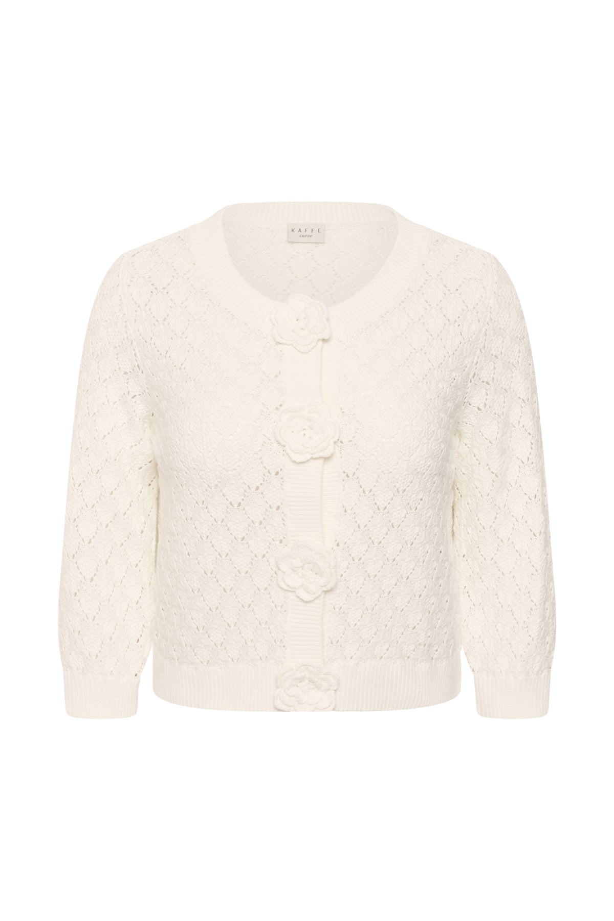 KCkathrina Knit Cardigan Chalk - 110602 - 10584036