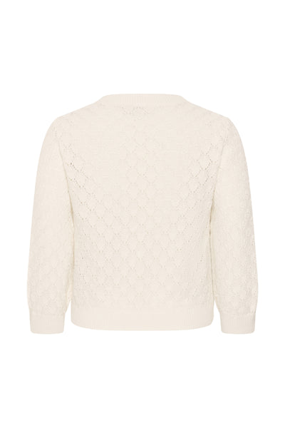 KCkathrina Knit Cardigan Chalk - 110602 - 10584036 Thumbnail