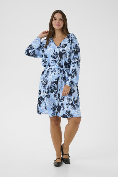 KCaliana Dress Blue Flower Animal - 109012 - 10584042 Thumbnail