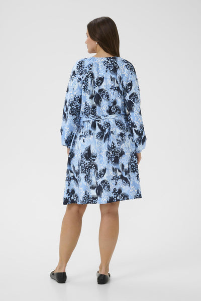 KCaliana Dress Blue Flower Animal - 109012 - 10584042 Thumbnail