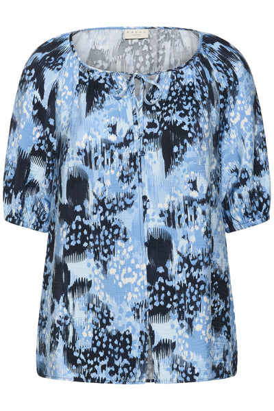 KCaliana Shirt Blue Flower Animal - 109012 - 10584047 Thumbnail