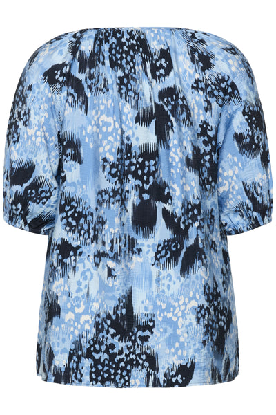 KCaliana Shirt Blue Flower Animal - 109012 - 10584047 Thumbnail