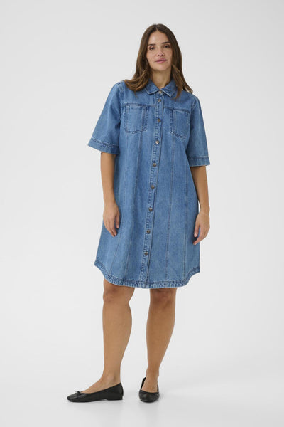 KCvalia Denim Dress Blue Denim - 100166 - 10584053 Thumbnail