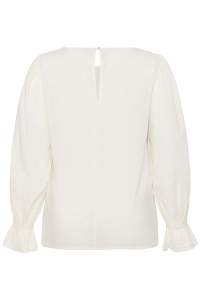 KCclara Blouse Chalk - 110602 - 10584057 Thumbnail