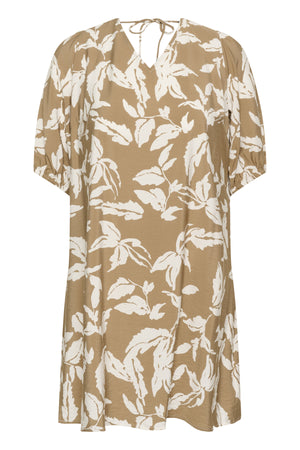 KCmarla Dress Oak Chalk Leafs - 109010 - 10584071