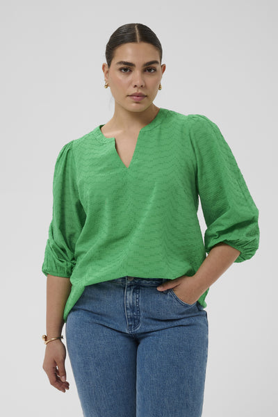 KCpenelopia Blouse Bright Green - 155534 - 10584072 Thumbnail