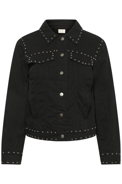 KCbrenn Twill Jacket Washed Black Twill - 109236 - 10584075 Thumbnail