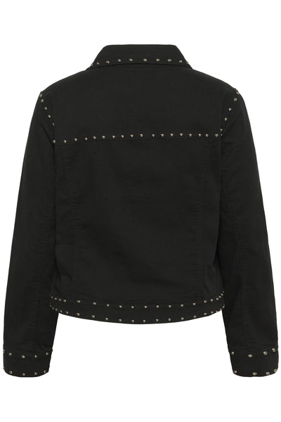 KCbrenn Twill Jacket Washed Black Twill - 109236 - 10584075 Thumbnail