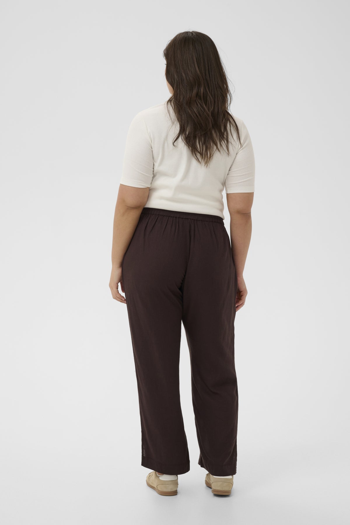 KCmille Wide Pants Black Coffee - 191111 - 10584078