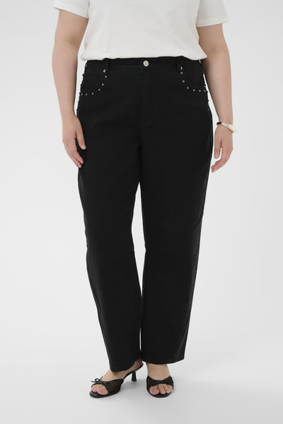 KCbrenn Barrel Twill Pants Washed Black Twill - 109236 - 10584081 Thumbnail