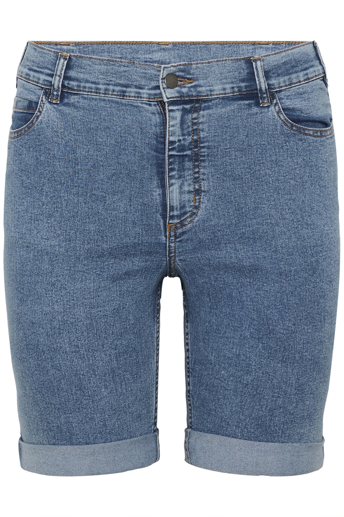 KCvilana Denim Shorts Washed Blue Denim - 103166 - 10584086