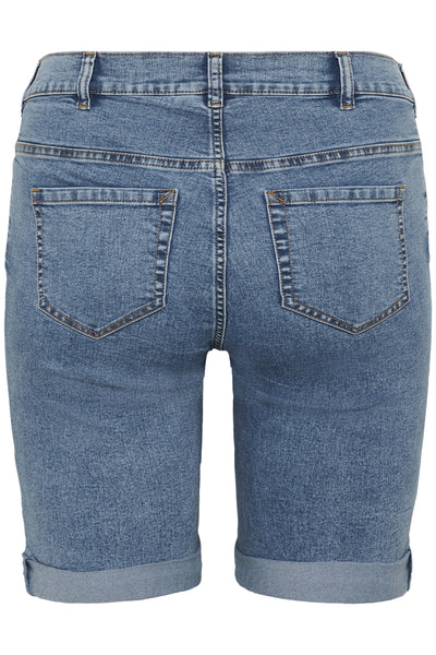 KCvilana Denim Shorts Washed Blue Denim - 103166 - 10584086 Thumbnail