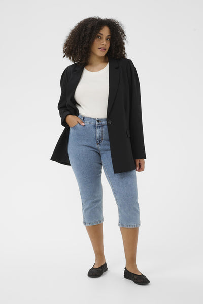 KCvilana Capri Jeans Washed Blue Denim - 103166 - 10584087 Thumbnail