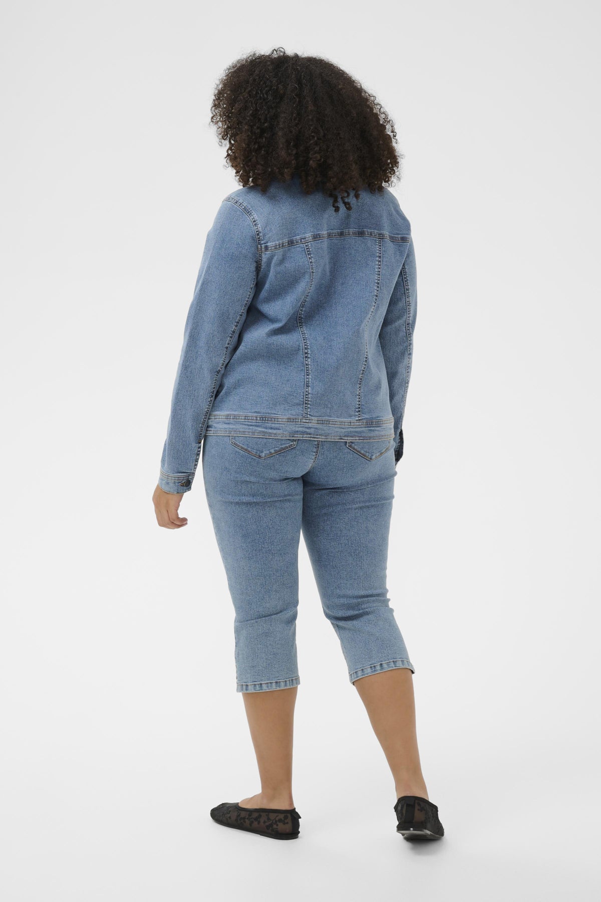 KCvilana Denim Jacket Washed Blue Denim - 103166 - 10584088