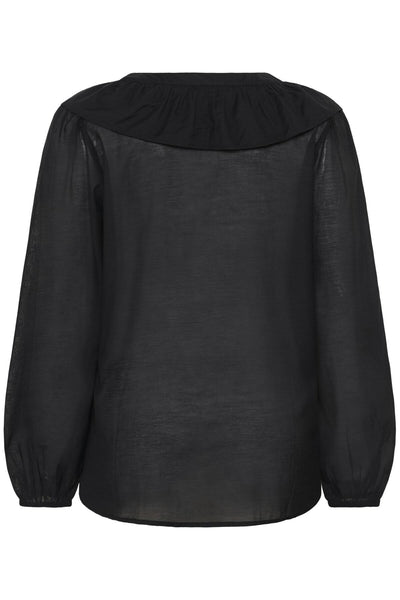 KClana Frill Blouse Black deep - 10584098 Thumbnail