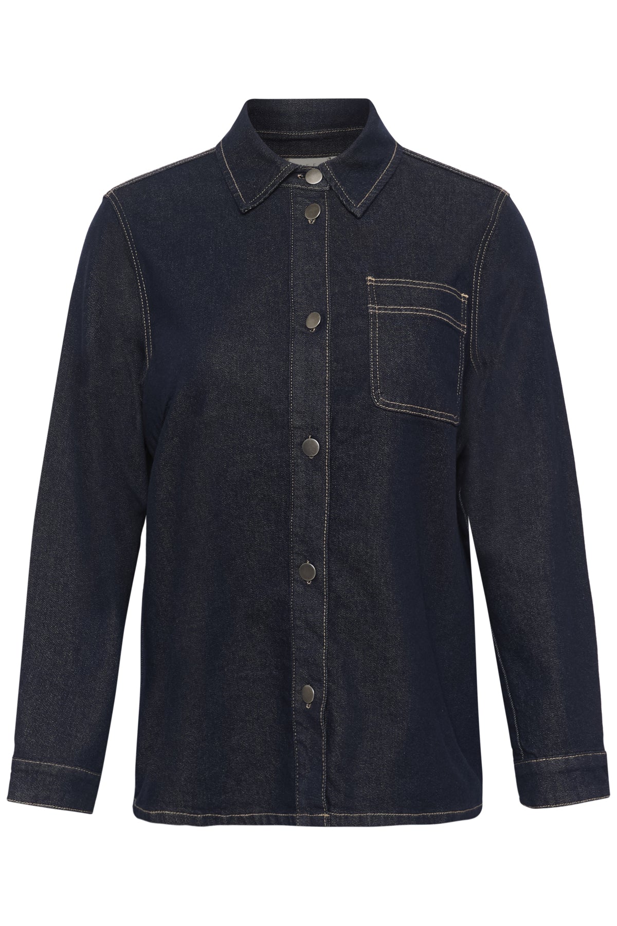 KCroria Denim Shirt Unwashed Blue Denim - 10584099
