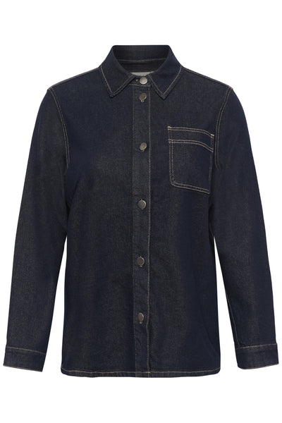 KCroria Denim Shirt Unwashed Blue Denim - 10584099 Thumbnail