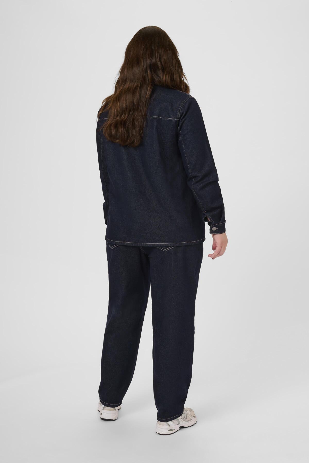 KCroria Denim Shirt Unwashed Blue Denim - 10584099