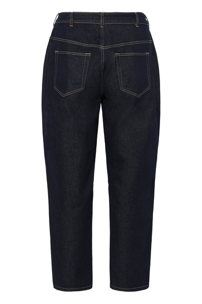 KCroria Barrel Jeans Unwashed Blue Denim - 10584101 Thumbnail