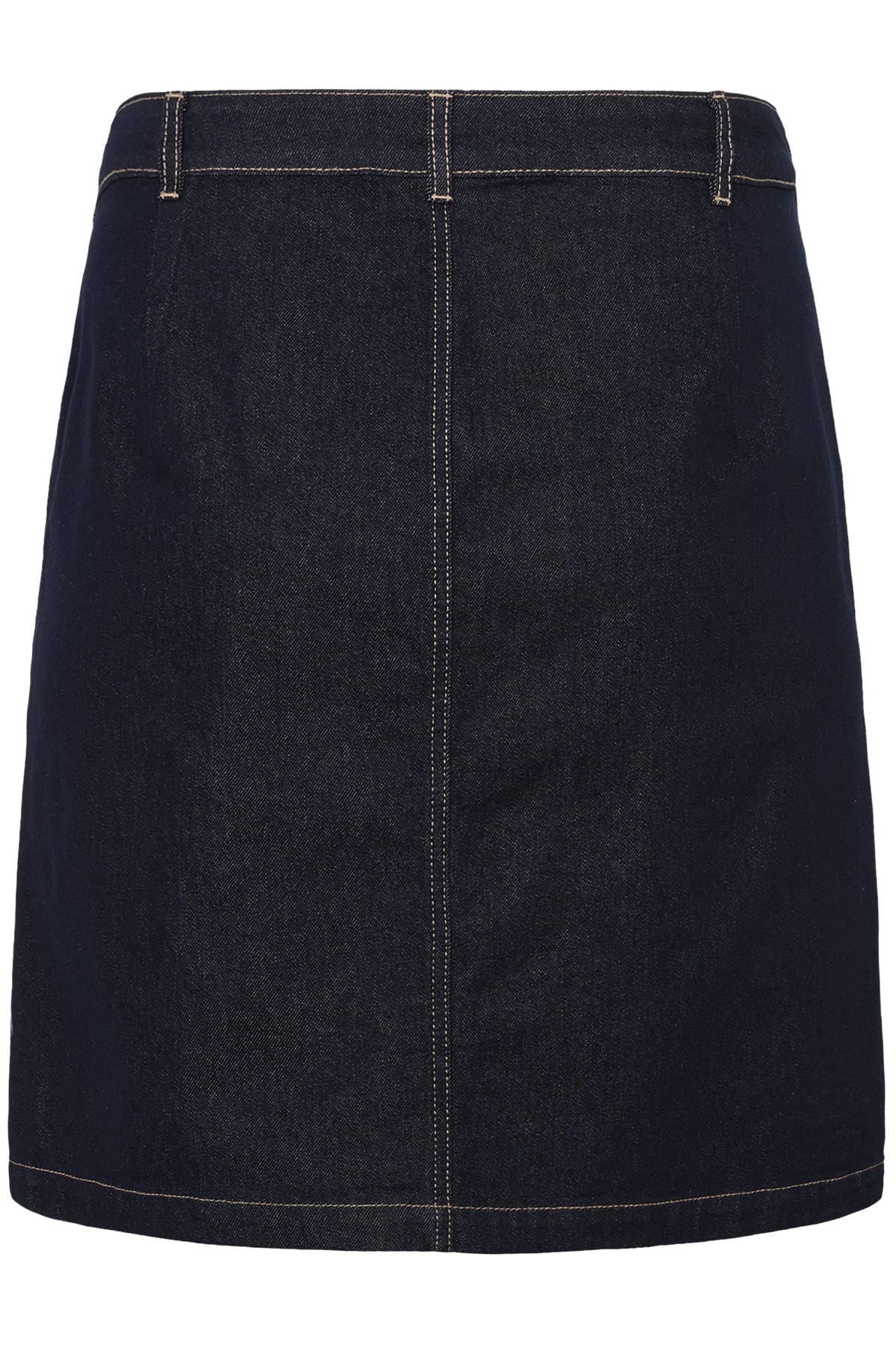 KCroria Denim Skirt Unwashed Blue Denim - 10584102