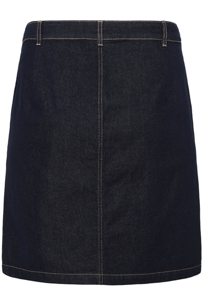 KCroria Denim Skirt Unwashed Blue Denim - 10584102 Thumbnail