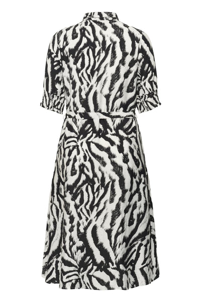 KChalia Shirt Dress Black Chalk Animal - 109009 - 10584212 Thumbnail
