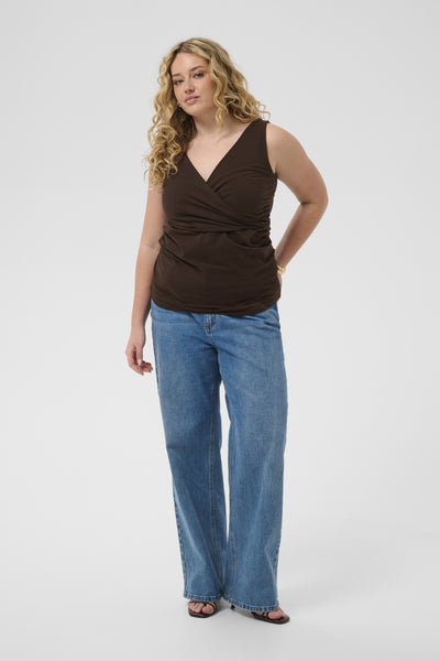 KCofelia Wrap Top Coffee Bean - 190915 - 10584631 Thumbnail