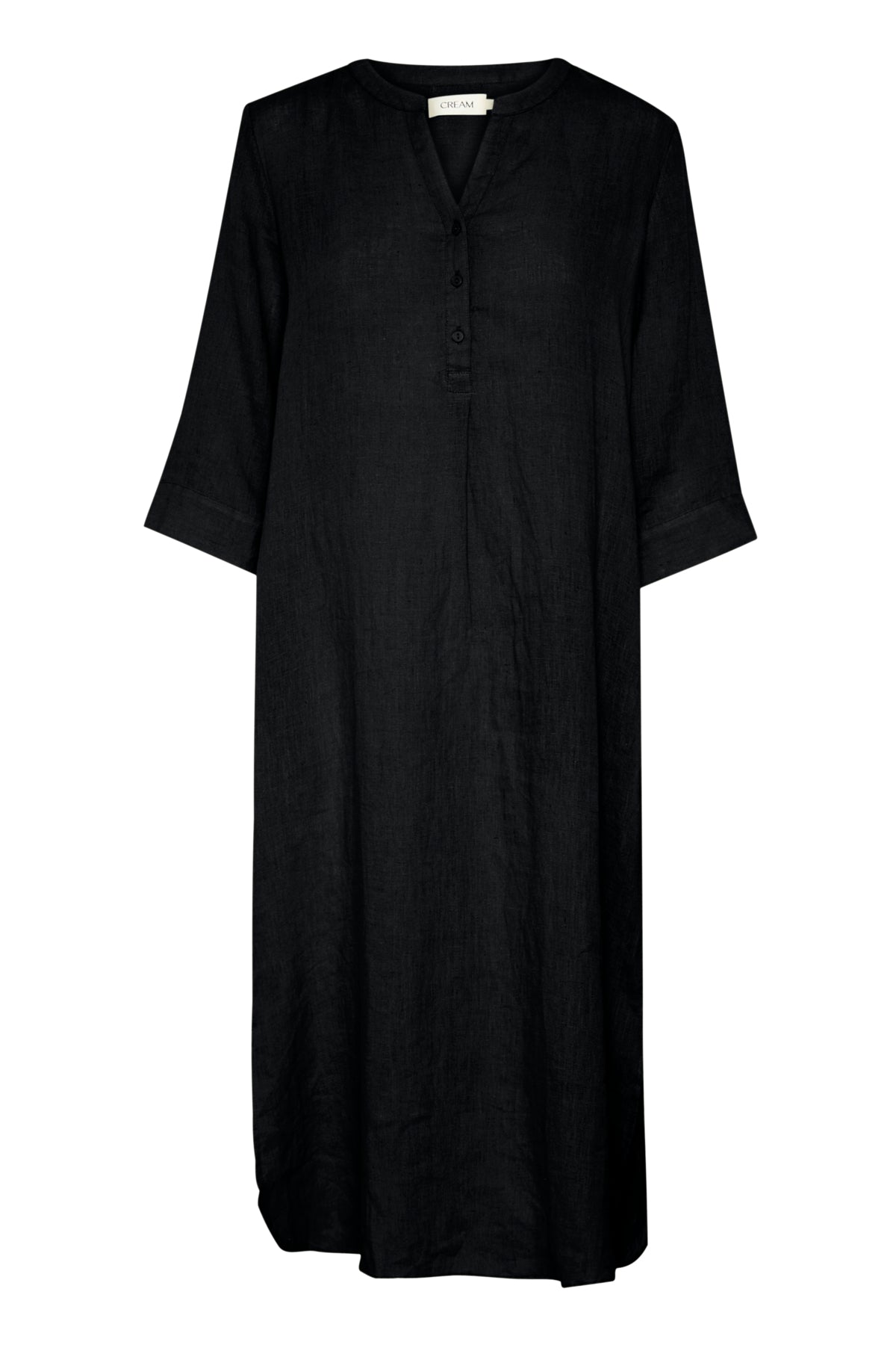 CRBellis Caftan Dress Pitch Black - 10611577