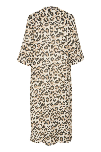 CRBellis Caftan Dress Nature Leopard - 10611577 Thumbnail