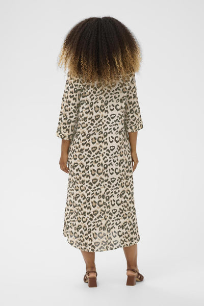 CRBellis Caftan Dress Nature Leopard - 10611577 Thumbnail