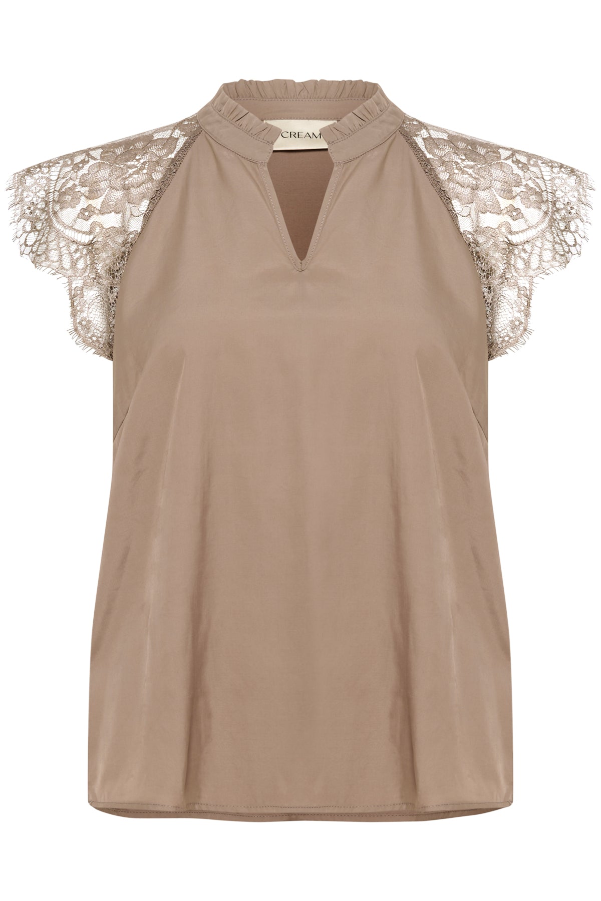 CRNola Lace Blouse Fossil - 170909 - 10611693