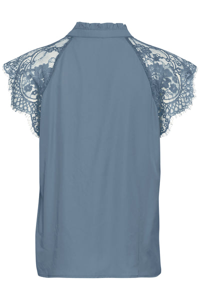 CRNola Lace Blouse Blue Heaven - 174023 - 10611693 Thumbnail