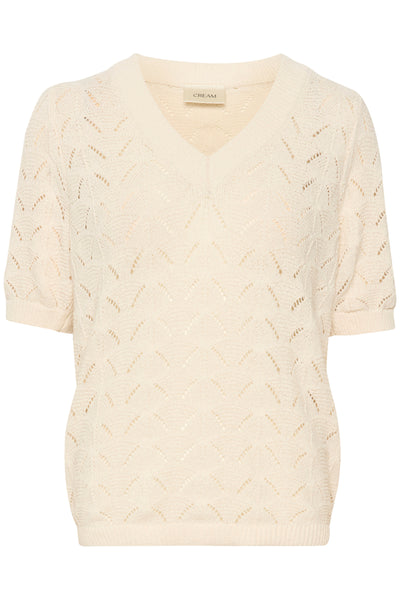 CRHami Knit Blouse Eggnog - 10612309 Thumbnail