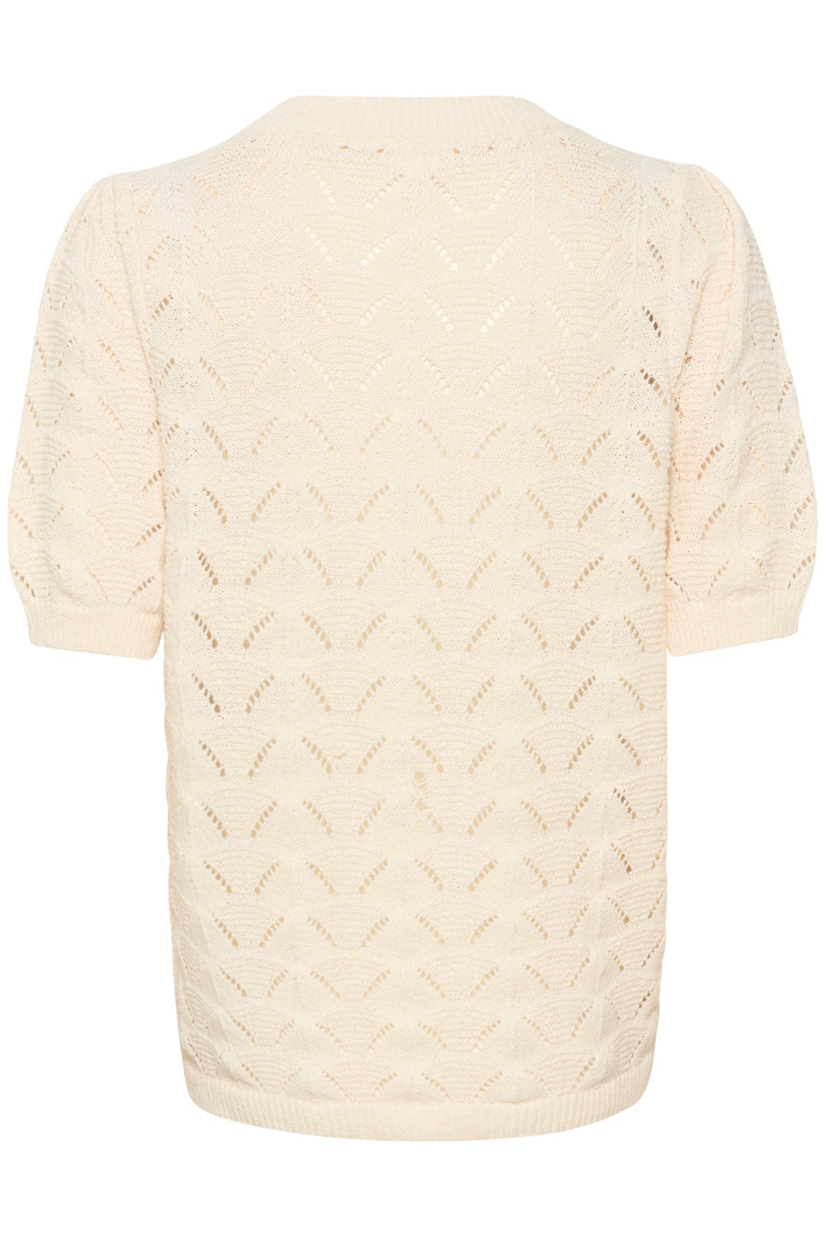 CRHami Knit Blouse Eggnog - 10612309