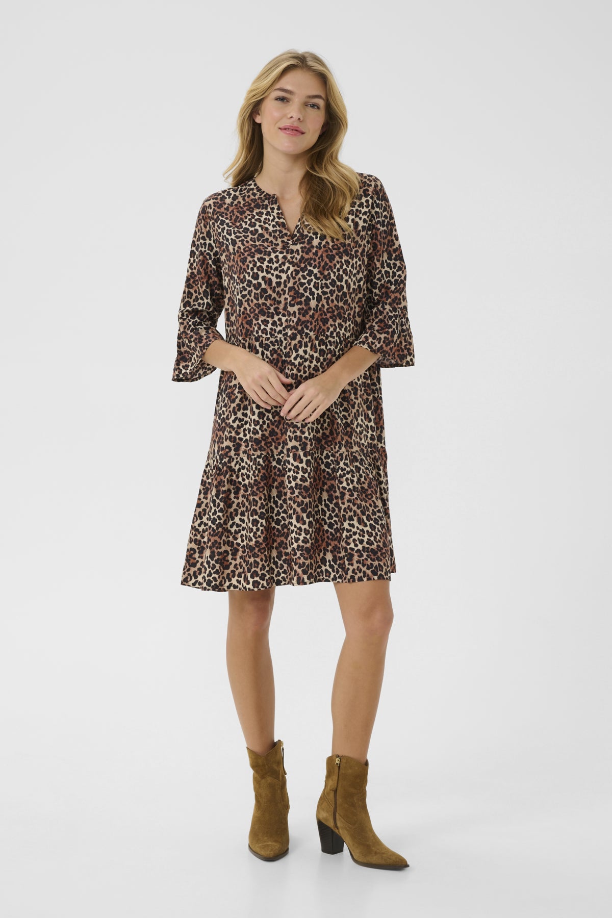 CREmmiy Dress Leopard Mix - 10612935