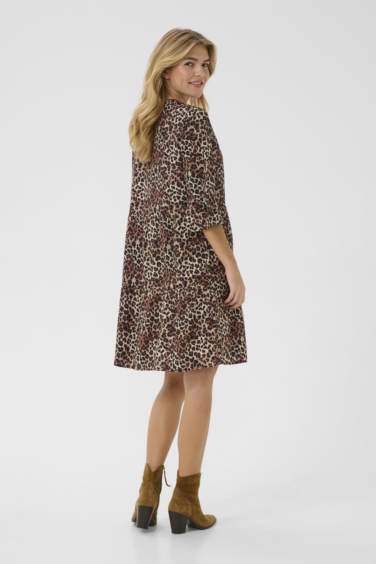 CREmmiy Dress Leopard Mix - 10612935
