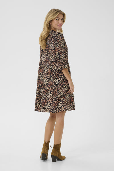 CREmmiy Dress Leopard Mix - 10612935 Thumbnail