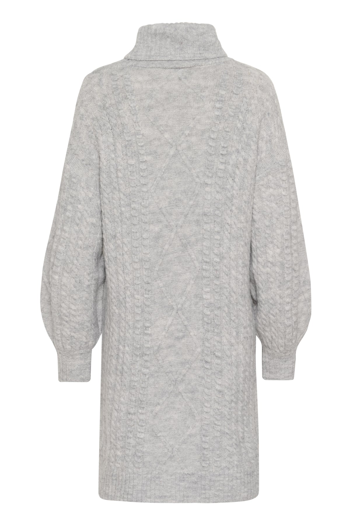 CRPumpkin Knit Dress Grey Melange - 100391 - 10612953