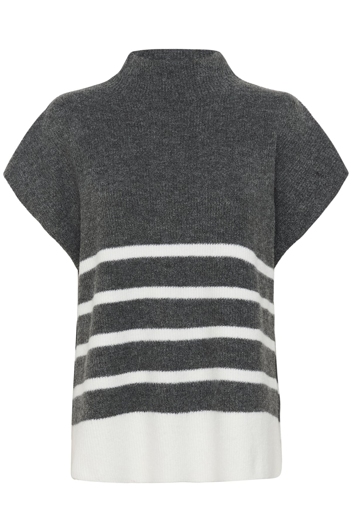 CRStari Knit Slipover Dark Grey White Stripe - 10866 - 10613066