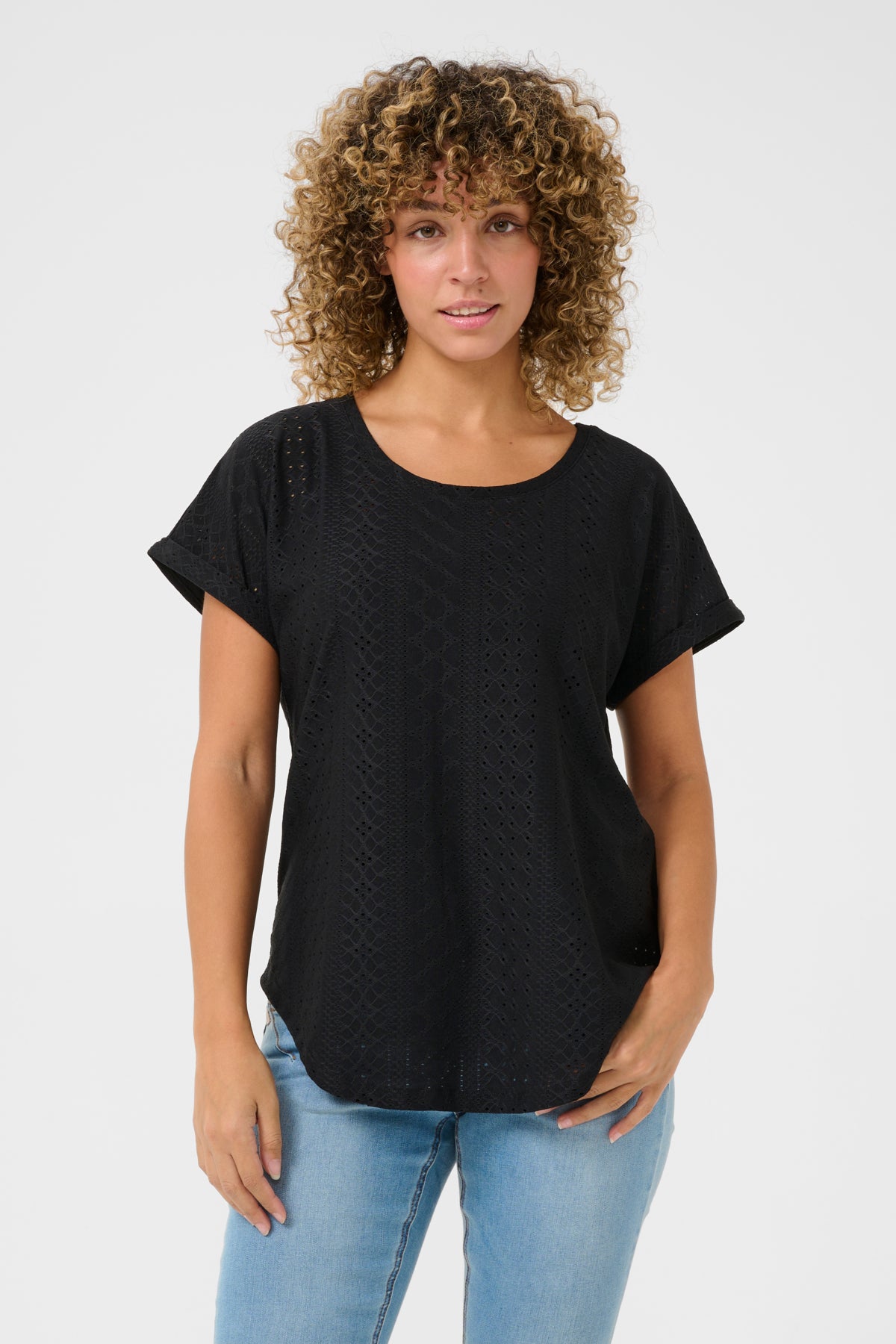 CRMianna Tshirt Pitch Black - 10613089